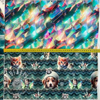 Felpa Pet Fairy PANEL SET digital print