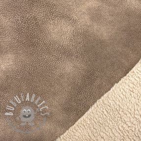 Ecopelle per abbigliamento Bounded Cantara dark naturals
