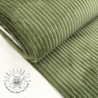 Velluto a coste FUTE kaki