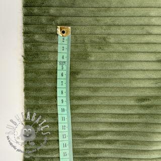 Velluto a coste FUTE kaki