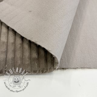 Velluto a coste FUTE taupe