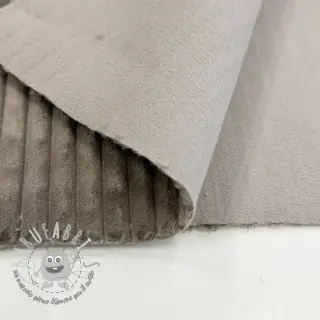 Velluto a coste FUTE taupe