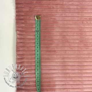 Velluto a coste FUTE bois de rose