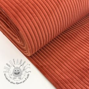 Velluto a coste FUTE terracotta