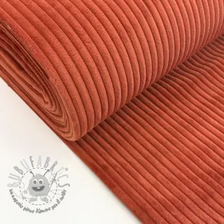 Velluto a coste FUTE terracotta