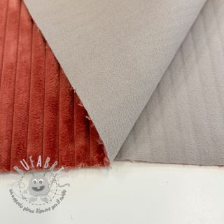 Velluto a coste FUTE terracotta