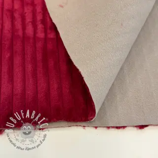 Velluto a coste FUTE lie de vin