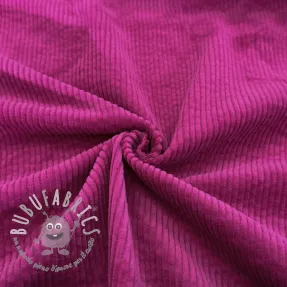 Velluto a coste 6W WASHED STRETCH fuchsia