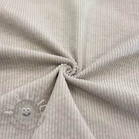 Velluto a coste 6W WASHED STRETCH natural
