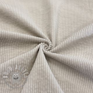 Velluto a coste 6W WASHED STRETCH natural