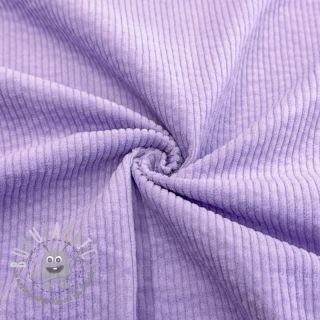 Velluto a coste 6W WASHED STRETCH lilac