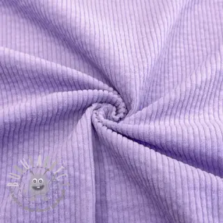 Velluto a coste 6W WASHED STRETCH lilac