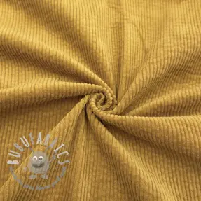 Velluto a coste 6W WASHED STRETCH ochre