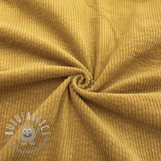Velluto a coste 6W WASHED STRETCH ochre