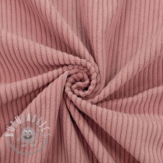 Velluto a coste 6W COTTON TOUCH old pink