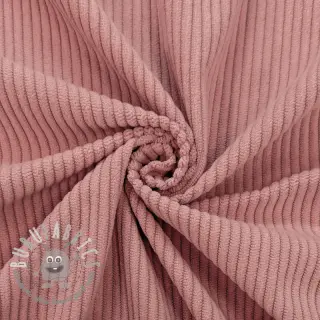 Velluto a coste 6W COTTON TOUCH old pink