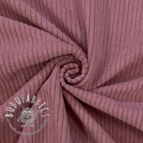 Velluto a coste 6W COTTON TOUCH dark rose