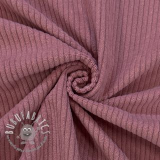 Velluto a coste 6W COTTON TOUCH dark rose