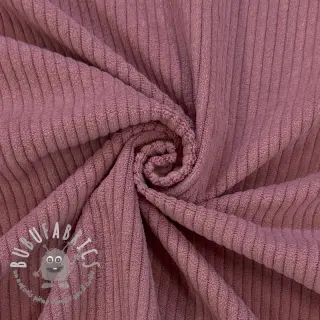 Velluto a coste 6W COTTON TOUCH dark rose