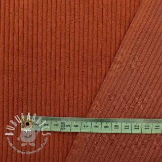 Velluto a coste 6W COTTON TOUCH rust