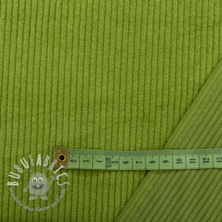 Velluto a coste 6W COTTON TOUCH green