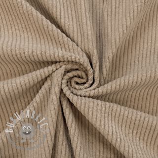 Velluto a coste 6W COTTON TOUCH natural