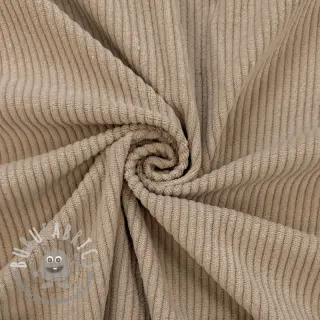 Velluto a coste 6W COTTON TOUCH natural