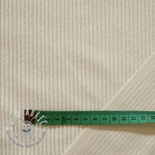 Velluto a coste 6W COTTON TOUCH ecru