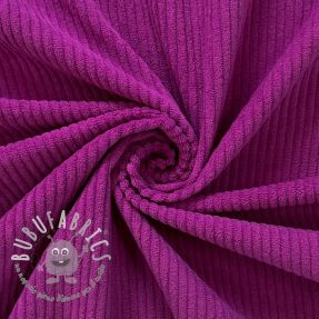 Velluto a coste 6W COTTON TOUCH fuchsia