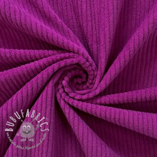 Velluto a coste 6W COTTON TOUCH fuchsia