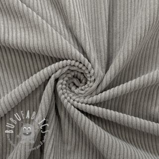 Velluto a coste 6W COTTON TOUCH light grey