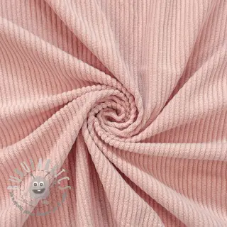 Velluto a coste 6W COTTON TOUCH rose
