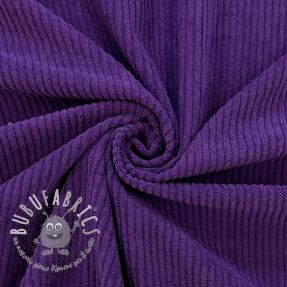 Velluto a coste 6W COTTON TOUCH purple