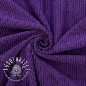 Velluto a coste 6W COTTON TOUCH purple