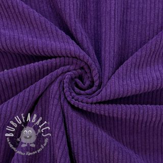 Velluto a coste 6W COTTON TOUCH purple