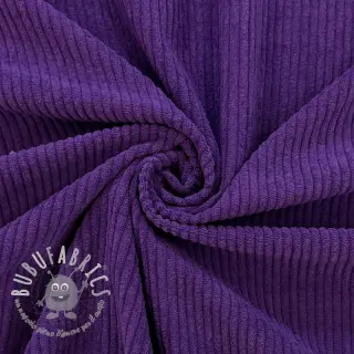 Velluto a coste 6W COTTON TOUCH purple