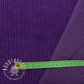 Velluto a coste 6W COTTON TOUCH purple