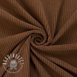 Velluto a coste 6W COTTON TOUCH brown