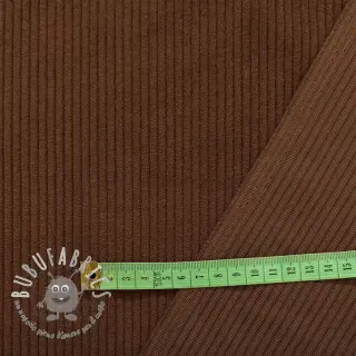 Velluto a coste 6W COTTON TOUCH brown