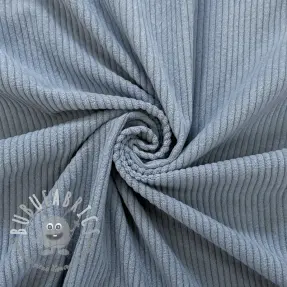 Velluto a coste 6W COTTON TOUCH light blue