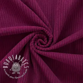 Velluto a coste 6W COTTON TOUCH bordeaux