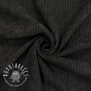 Velluto a coste 6W COTTON TOUCH black