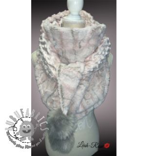 Pelliccia sintetica Lara rose