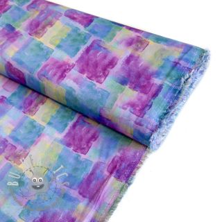 Viscosa ROSELLA STRETCH Shapes digital print