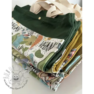 Tessuto CANVAS dark green