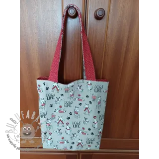 Tessuto decorativo Linenlook Dogs life