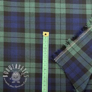 Tartan check black/blue/green