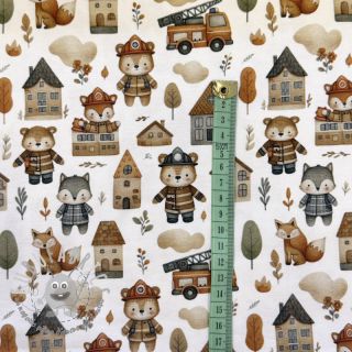 Jersey Bears on a mission design A digital print