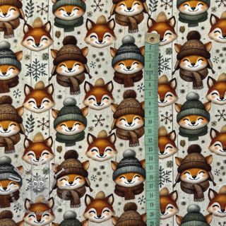 Jersey Winter faces design A digital print