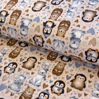Jersey Pingu and friends design A digital print